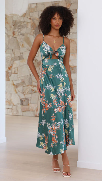 Salma - Vestido con estampado floral